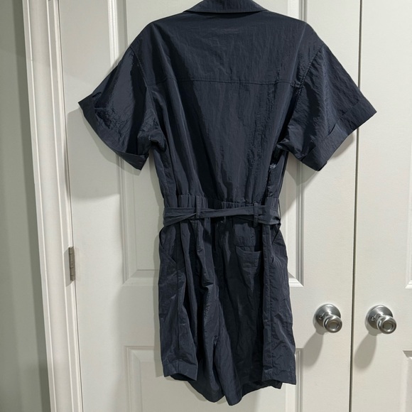 Varley Belle Boxy Playsuit Romper Slate Blue L - Picture 4 of 10